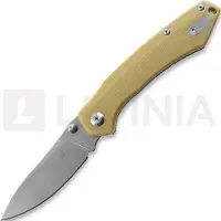 Twisted Assisted Twisted Atlas Slipjoint foldekniv, Natural Micarta, Stonewash