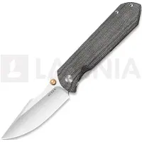 Kizer Cutlery Harpoon Fold Elmax foldekniv, Gray Titanium & Black Norplex UltreX, Satin
