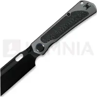 Kunwu Knives Cochise - DLC - Titanium + Carbon Fiber Inlay foldekniv