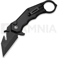 CIVIVI Amaroq foldekniv, Black Aluminum, Black Stonewash