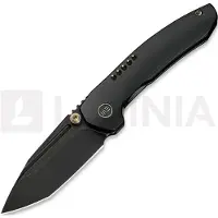 We Knife Micro Trogon, Black Titanium, Black Stonewash