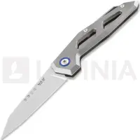 MKM Knives Edge titanium foldekniv, bead blasted