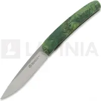 Maserin Gourmet foldekniv, green burl
