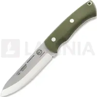 Cudeman Bushcrafter kniv, Green G-10