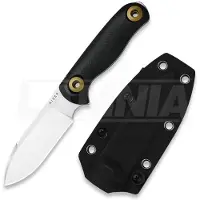 Kizer Cutlery Drop Bear Fix 3 14C28N kniv, Black G-10, Stonewash