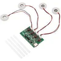 Torribaly DC5V Type-C Humidifier DIY Kits Mist Maker and Driver Circuit Board 4 Fogger Atomization Film Atomizer Sheet