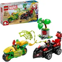 LEGO Marvel - Spinn og elektrojakt I Dinosaurkjøretøy 11198 - - - OneSize - Klosser