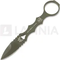 Benchmade Mini SOCP Spear Point kniv, grønn