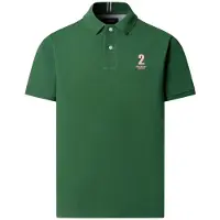 Hackett for man. HM5600205 Green Polo Nbr (M), Casual, Cotton, Short sleeve