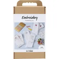 Creativ Company DIY Kit Broderi, sokker
