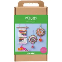Creativ Company DIY Kit Veving, Veggoppheng, ass. farger