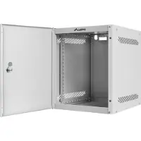 Lanberg - Rack skap - veggmonterbar - grå, RAL 7035 - 6U - 10