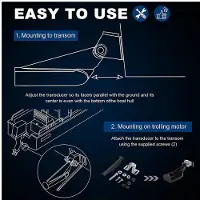 Typecat Skimmer Transducer Mount 000-10262-001 for Units F/HDI 83/200/455/800 Tm