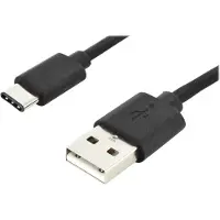 Digitus - USB-kabel - USB (hann) til USB-C (hann) - USB 2.0 - 3 A - 1.8 m - Power Delivery-støtte - svart