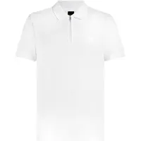 BOSS for man. 50537507 Polo Passerzip white (XL), Casual, Cotton, Short sleeve