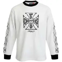 West Coast Choppers Worn Cross Collegegenser