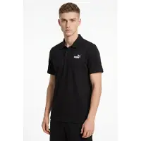 Puma Essentials No. 1 Logo Pique Polo Men, Clothing, Black, L