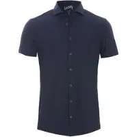 Pure Kortermet Funksjonell Skjorte Navy Blå Mørkeblå Størrelse
