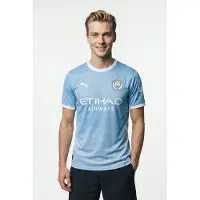 Puma Manchester City 26/27 Home Jersey Men, Clothing, Light Blue/Icy Blue, M
