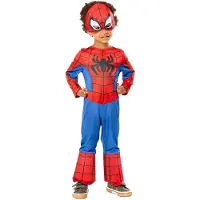 Rubies Kostymer - Marvel Spidey Classic+ - - 5-6 år (110-116) - Kostymer