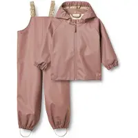 Wheat Regntøy m. Seler - PU - Charlie - Dusty Lilac - - 4 år (104) - Regntøy
