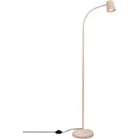 Briloner Skriva gulvlampe, beige, justerbar, metall, GU10