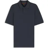 BOSS for man. 50560227 Marine Phoenix Polo (L), Casual, Cotton, Classic, Short sleeve, Navy
