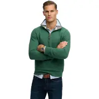 Superdry Essential Pique Halv Glidelås Genser