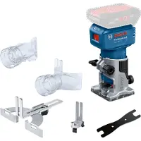 Bosch GLF 18V-8, børsteløs, svart, blå, 30000 o/min, 6, 6,35 (1/4), 8 (5/16), 10000 o/min, 89 dB - SOLO