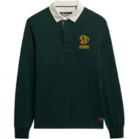 Superdry Vintage Athletic Stripe Rugby Langarmet T-skjorte