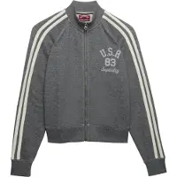 Superdry Athletic Essential Through Track Genser Med Hel Glidelås