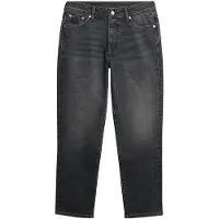 Superdry for woman. W7010968A Black Vintage Jeans (26/30), Casual, Cotton