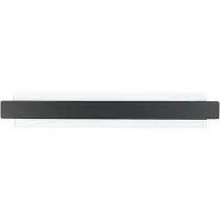 FABAS LUCE LED-vegglampe Regolo med metallfront, svart