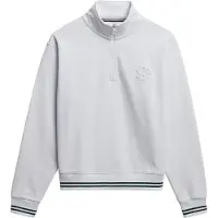 Superdry Country Club Embossed Genser Med Halv Glidelås