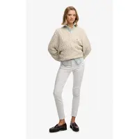Superdry Oversized Cable V-hals Genser