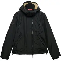 Superdry for man. M5012421A Black Arctic Hooded Jacket (S), Casual, Recycled Polister