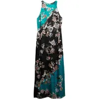 Superdry Racer Jacquard Maxi Ermeløs Lang Kjole