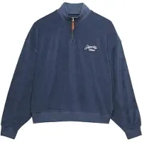Superdry Heritage Terry Halv Glidelås Genser