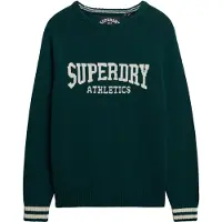 Superdry Slouchy Intarsia Graphic Genser