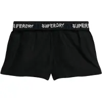 Superdry for woman. W7110450A Short Draw black (S), Casual, Cotton
