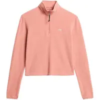 Superdry Polar Fleece Crop Halv Glidelås Genser