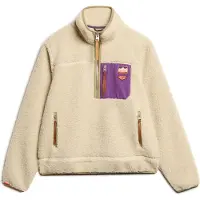 Superdry Vintage Retro Halv Glidelås Genser