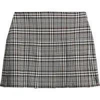 Superdry Vintage Tweed Pleat Mini Skjørt
