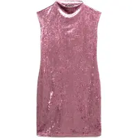 Superdry Velvet Bodycon Ermeløs Kort Kjole