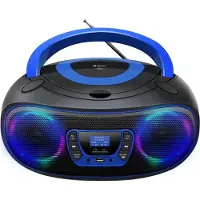 Denver TDB-212BU, 1,55 kg, Blå, Personlig CD-spiller