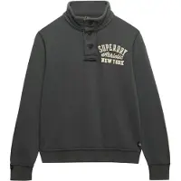Superdry Vintage Athletic Half Button Collegegenser