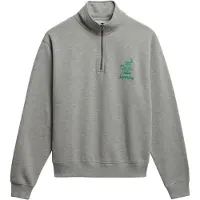 Superdry Country Club Crest Genser Med Halv Glidelås