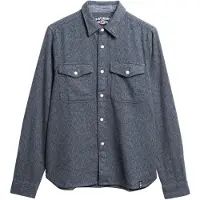 Superdry Merchant Heavy Flannel Skjorte Med Lange Ermer