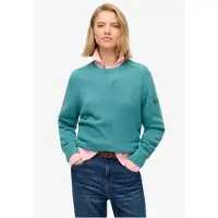 Superdry Slouchy Knitted Crew Genser