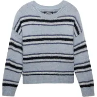 Superdry Slouchy Brushed Stripe Genser